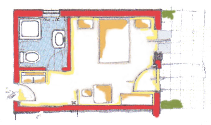 Arkadenhof Flasch - Wohnung Typ 1
