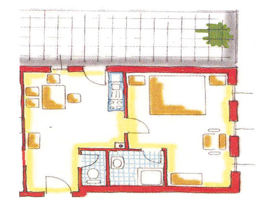 Arkadenhof Flasch - Wohnung Typ 2